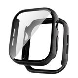 Apple Watch Serisi 10 46mm ile uyumlu Sert PC Kasa ve Ekran Koruyucu 35 Siyah