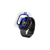 Apple Watch Ultra 1/2 / 3 Uyumlu 49mm Safir Titanyum Saat Ekran Koruyucu, Siyah