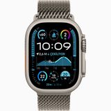 Apple Watch Ultra 2 GPS + Cellular 49 mm Titanyum Kasa Milano Loop Akıllı Saat