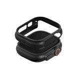 Apple Watch Ultra 3 49Mm Kılıf Karbon Kasa Koruyucu Armaid Fiber Yüzey Premium Koruma Keva Verge Karbon Siyah