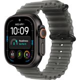 Apple Watch Ultra 4 GPS + Cellular 49 mm Siyah Titanyum Kasa Ocean Kordon Buzlu Siyah Akıllı Saat