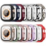 Apple Watch Ultra 49 mm için Temperli Cam Ekran Koruyuculu 14'lü Paket Kılıf, Anotch Tam Kapsama Sert PC Koruyucu Kapak HD Ultra İnce Tampon iWatch Ultra 49 mm Aksesuarlar için