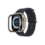 Apple Watch Ultra 49Mm Alüminyum Kasa Cam Ekran Koruyucu - Gri-(5796)