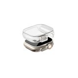 Apple Watch Ultra 49mm ile Uyumlu Ekran Koruyuculu Garde Kılıf - Dove Clear