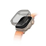 Apple Watch Ultra 49mm ile Uyumlu Ekran Koruyuculu Garde Kılıf - Gri