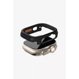 Apple Watch Ultra 49Mm Kılıf Kasa Koruyucu Anodize Alüminyum Yüzey Black
