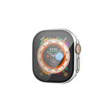 Apple Watch Ultra 49Mm Legend Camlı Kasa Ekran Koruyucu - Gümüş-(5796)