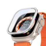 Apple Watch Ultra 49Mm Uyumlu Metal Çerçeveli Ekran Koruyucu