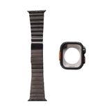 Apple Watch Ultra 49Mm Zore Krd-126 Sert Kasa Koruyuculu Metal Kordon