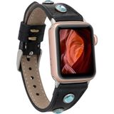 Apple Watch Uyumlu Deri Kordon 38-40-41mm Slim TR RST1