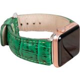Apple Watch Uyumlu Deri Kordon 42-44-45mm Croco YK04