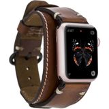 Apple Watch Uyumlu Deri Kordon 42-44-45mm Cuff PUCF RST2