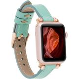 Apple Watch Uyumlu Deri Kordon 42-44-45mm Ferro BRN7