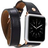 Apple Watch Uyumlu Deri Kordon 42-44-45MM Slim Dtgt Rst1