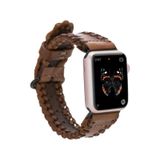 Apple Watch Uyumlu Deri Kordon 42-44-45mm SM58 RST2EF