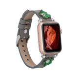 Apple Watch Uyumlu Deri Kordon Clover 38-40-41mm ST RST9