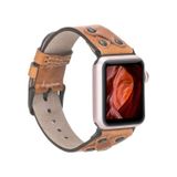 Apple Watch Uyumlu Deri Kordon Cross 42-44-45mm BT V18