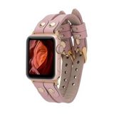 Apple Watch Uyumlu Deri Kordon Ely Double Tour GT NU2