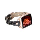 Apple Watch Uyumlu Deri Kordon Wanda 38-40-41mm RT RST1