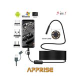 Apprise Endoskop Yılan Kamera 10 Metre 5.5mm ( Sert Kablo )
