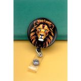 Apptakı Aslan Buton Yoyo Yaka Kartığı Kart Tutucu Yoyo Kartlık - MBY0063