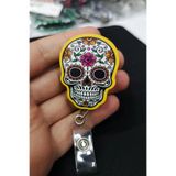 Apptakı Dia de Muertos Ölüler Günü Yoyo Yaka Kartığı Yoyo Kartlık - YOY0127