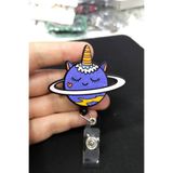 Apptakı Galaksi Gezegen Tek Boynuzlu Kedi Yoyo Yaka Kartığı Yoyo Kartlık - YOY0166