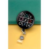 Apptakı Gamer Oyuncu Metal Buton Yoyo Yaka Kartığı Kart Tutucu Yoyo Kartlık - MBY0093