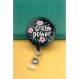 Apptakı Gril Power Buton Yoyo Yaka Kartığı Kart Tutucu Yoyo Kartlık - MBY0104
