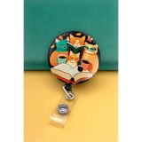 Apptakı Kedi Buton Yoyo Yaka Kartığı Kart Tutucu Yoyo Kartlık - MBY0038