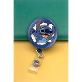 Apptakı Mekanizmalı Metal Buton Yoyo Yaka Kartığı Kart Tutucu Yoyo Kartlık - MBY0083