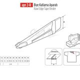 Apr Apere Apr 2-R 25 mmx12 mm Lastikli Biye Katlama Aparatı