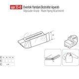 Apr Apere Apr 33-O 25 mm Overlok Yandan Ekstrafor Aparatı