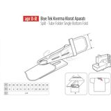 Apr Apere Apr 8-R 45 mmx17 mm Biye Tek Kıvırma Klorat (Etek) Aparatı