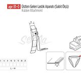 Apr Apere Apr 81-0 5 mm Üstten Gelen Sabit Lastik Aparatı