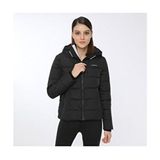 Apreskı 2W Coat 2pr Su Itici Kumaş Casual Kadın Mont - Siyah - XS