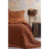 Apricitas Basic Softly Terracotta Tek Kişilik Yorgan Uyku Set