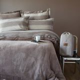 Apricitas Double Comfort Dark Beige Çift Kişilik Nevresim Takımı
