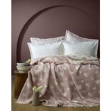 Apricitas Home Amore Pudra Çift Kişilik Müslin Tek Yatak Örtüsü - Çok Renkli - YOK