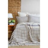 Apricitas Home Brulee Gray Çift Kişilik Yatak Örtüsü Seti - 220 x 240 cm - Gri