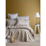 Apricitas Home Çift Kişilik Bambu Pıke Set Freely Bej - Nevresımlı Pıke Takımı