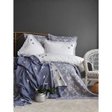 Apricitas Home Çift Kişilik Timeless Prime Set Albatros Indigo - Yatak Ortusu Lacivert