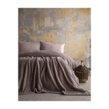 Apricitas HOME Çift Kişilik Trusty Vizon Jakar Desen Battaniye 200x220 CM