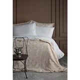 Apricitas Home Çift Kişilik Yatak Örtüsü Nevresim Set Madrid Beige - Yatak Ortusu Lacivert