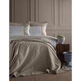 Apricitas Home Çift Kişilik Yatak Örtüsü Nevresim Set Toledo Beige - Yatak Ortusu Lacivert