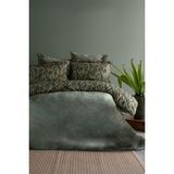 Apricitas Home Darcy Olive My Touch Pamuk Çift Kişilik Battaniyeli Nevresim Takımı - 200 x 220 cm - Zeytin Yeşili
