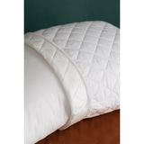 Apricitas Home Kapitoneli Yastık Alezi 2 Adet 50X70 - 50 x 70 cm - Beyaz