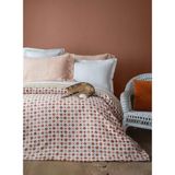Apricitas Home Kutusuz Terra Terracota Tensel Saten Baskı Çift Kişilik Nevresim/yastık KILIFI(2ADET) - 001-Renkli - 200 x 220 cm