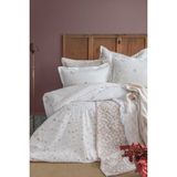 Apricitas Home Liberty Linen Çift Kişilik %100 Pamuk Nevresim Takımı ve Battaniye-Yatak Örtüsü Seti - 230 x 240 cm - Bej