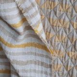 Apricitas Home Pisagor Cift Kisilik Pikeli Nevresim Takimi Bej